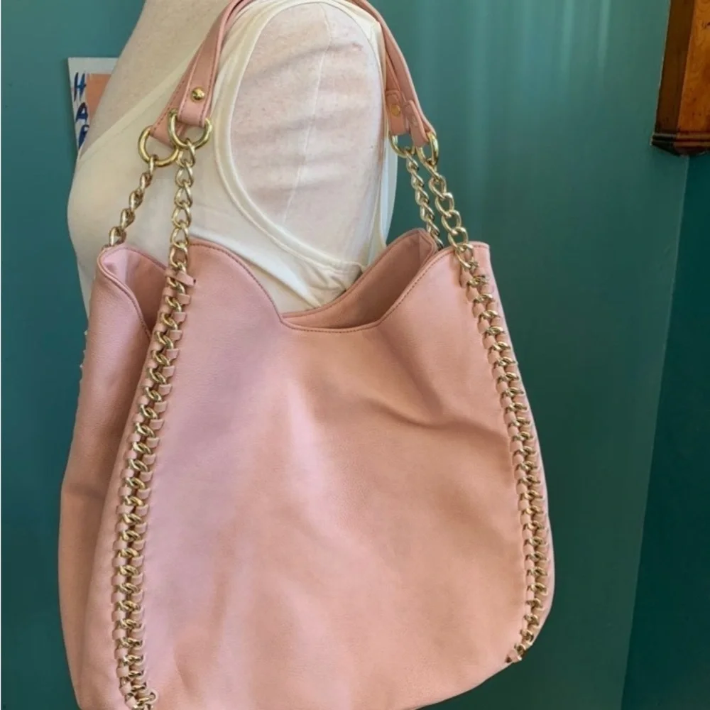 Large BeBe Pink/Blush colored bag - Picture 3 of 6